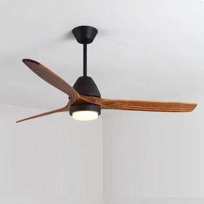 LED 20W Φανατικός οροφής από στερεό ξύλο Φανατικός οροφής από ξύλο