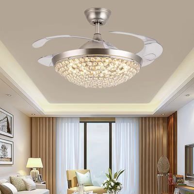 42 ιντσών LED 36W αλλαχτό χρώμα σύγχρονος ανεμιστήρας οροφής με κινητήρα συνεχούς τάσης με φως