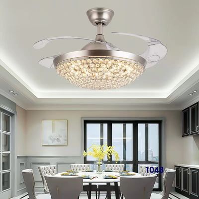 42 ιντσών LED 36W αλλαχτό χρώμα σύγχρονος ανεμιστήρας οροφής με κινητήρα συνεχούς τάσης με φως
